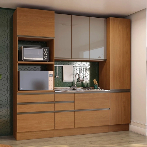 Aéreo 120cm Kappesberg Maxxi 3 Portas G767 Canela