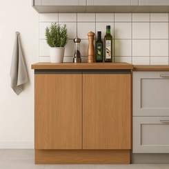 Balcão 80cm Kappesberg Maxxi G744 2 Portas Canela