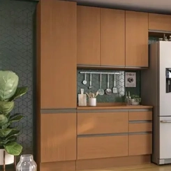 Paneleiro 50cm Kappesberg Maxxi G749 5 Prateleiras Canela