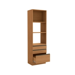 Torre Quente 70cm Kappesberg Maxxi 3 Prateleiras G750 Canela