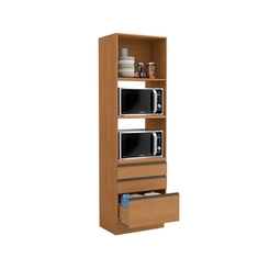 Torre Quente 70cm Kappesberg Maxxi 3 Prateleiras G750 Canela