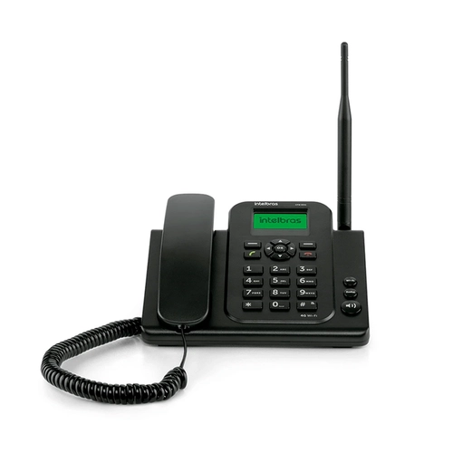 Telefone Fixo 4G com Wi-Fi Intelbras CFW9041 Preto