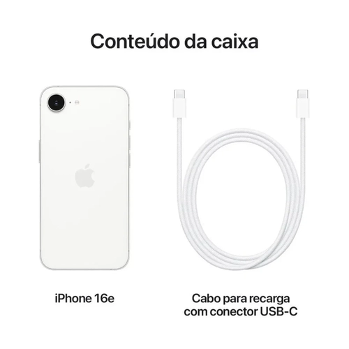 iPhone 16E Apple 128GB Tela 6.1