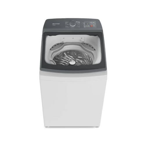 Máquina de Lavar 18kg Cesto Inox Brastemp BWF18ABANA Branca