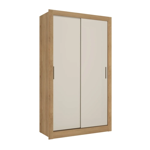 Guarda-Roupa 2 Portas THB City 5914 Capuccino/Cacau/Off White SE