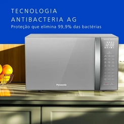 Micro-Ondas 34L Panasonic ST67LS Inox Espelhado