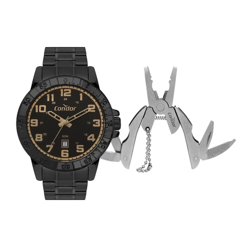 Relógio Condor CO2115NAM/K4P Preto Com Brinde