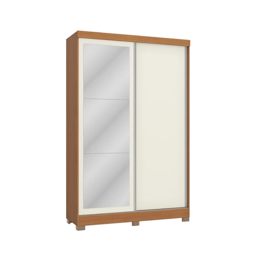 Guarda-Roupa 2 Portas Kappesberg CB01N571 Canela/Off White