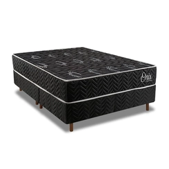 Colchão de Espuma Queen Size Kappesberg Onix D28 26x158x198cm Preto SE