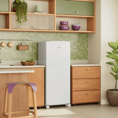 Geladeira 1 Porta Cycle Defrost 263L Consul CRA30MBBNA Branco