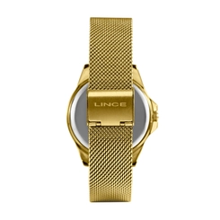 Kit Relógio Analógico Lince Feminino LRG4699L-KO70C2KX Dourado