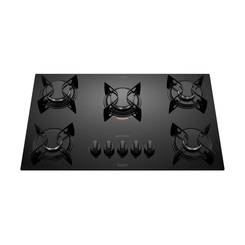 Cooktop 5 Bocas Mesa de Vidro Utop Atlas 300001330 Preto Bivolt
