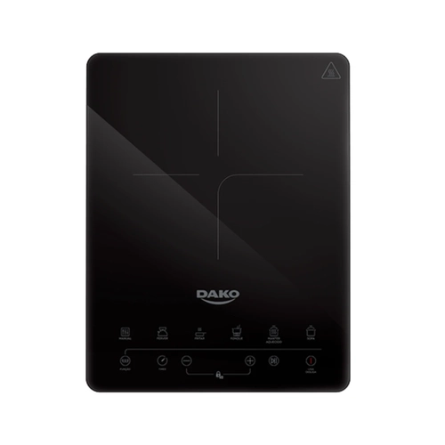Cooktop Indução 1 Boca Portátil Painel Touch Dako Preto