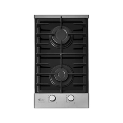 Cooktop 2 Bocas Mesa de Vidro Fischer Platinium 33795 Preto/Inox Bivolt SE