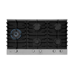 Cooktop 5 Bocas Tripla Chama Fischer Platinium 33810 Preto/Inox Bivolt SE