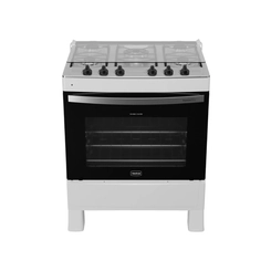 Fogão 5 Bocas Mesa Inox Realce Premium Plus Branco Bivolt