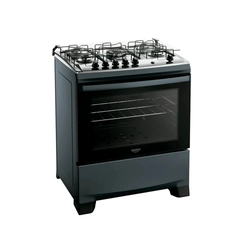 Fogão 5 Bocas Mesa Inox Tripla Chama Dako Supreme Titanium Bivolt