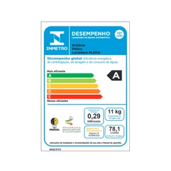 Lava e Seca 11kg Philco PLS11 Branco