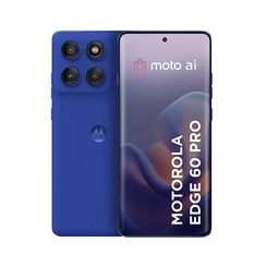 Smartphone Motorola Edge 60 Pro 5G 256GB 12GB RAM Tela 6.7" Câmera 50MP e Selfie 50MP Azul