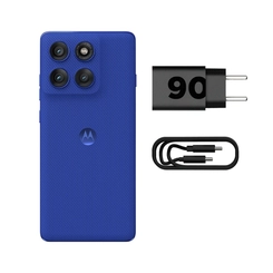 Smartphone Motorola Edge 60 Pro 5G 256GB 12GB RAM Tela 6.7" Câmera 50MP e Selfie 50MP Azul
