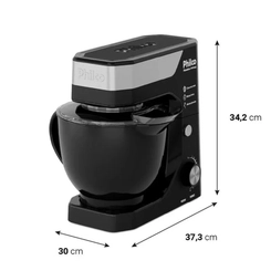 Batedeira Planetária 12 Velocidades + Turbo 900W Philco PBP90A Preta
