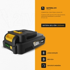 Furadeira e Parafusadeira WAP FW009461 3/8" Bivolt