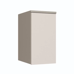 Aéreo 39,5cm Castro 1 Porta 4253A Níquel/Blanc SE