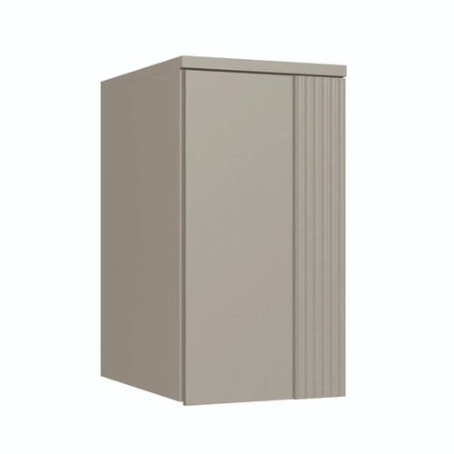 Aéreo 39,5cm Castro 1 Porta 4253A Níquel/Boucle Friso SE