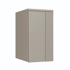 Aéreo 39,5cm Castro 1 Porta 4253A Níquel/Boucle Friso SE