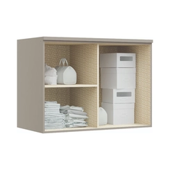 Aéreo 100cm Castro 2 Portas 4254A Níquel/Blanc SE