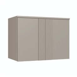 Aéreo 100cm Castro 2 portas 4254A Níquel/Boucle Friso SE