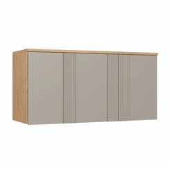 Aéreo 150cm Castro 3 Portas 4255A Angelin/Níquel Friso SE