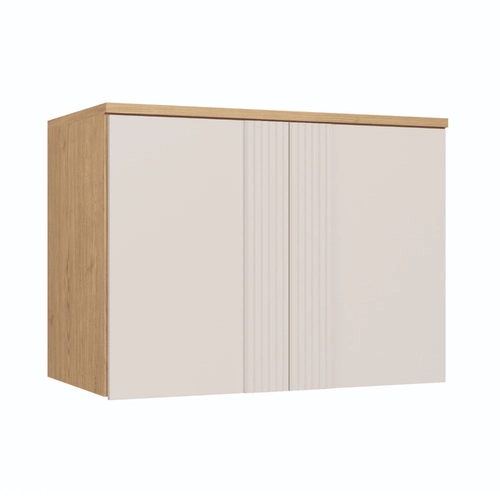 Aéreo 100cm Castro 2 Portas 4254A Angelin/Blanc Friso SE
