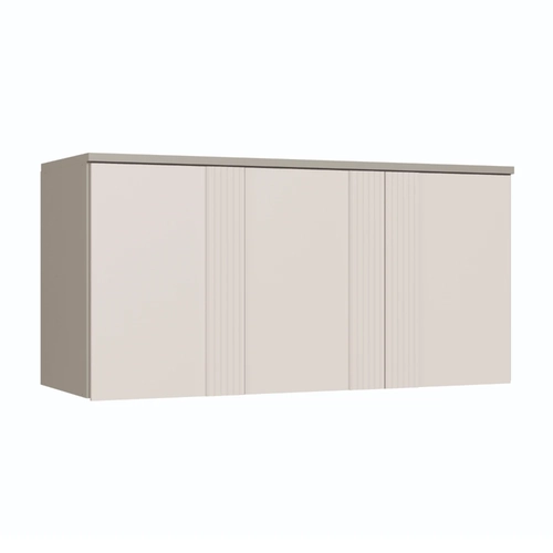 Aéreo 150cm Castro 3 Portas 4255A Níquel/Blanc Friso SE