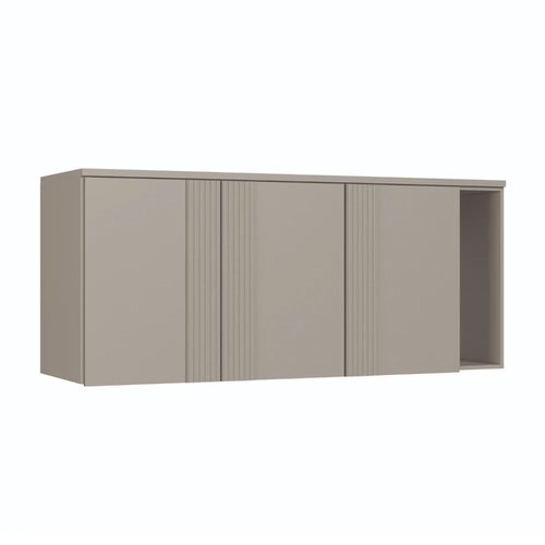Aéreo 170cm Castro 3 portas 4256A Níquel/Boucle Friso Nicho SE