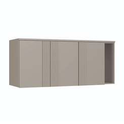 Aéreo 170cm Castro 3 portas 4256A Níquel/Boucle Friso Nicho SE