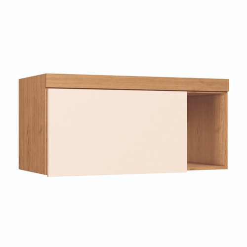 Aéreo 100cm Castro 1 porta 3944A Cedro/Blush Line Nicho SE
