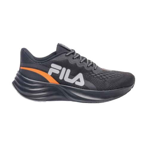 Tênis Masculino Fila Comet 2 F01R00192.7158 Preto/Laranja Vibrante