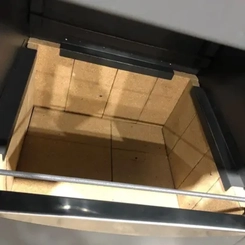 Churrasqueira Suspensa 45cm Galvanizada Carvão Metávila Combate 450GT Cinza Aço Inox