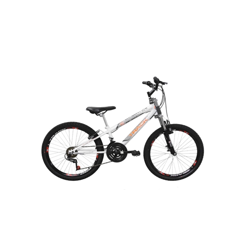 Bicicleta Track Dragon Fire Aro 24 Branca