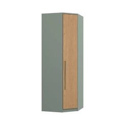 Guarda-Roupa 1 Porta Elegance 4209A Níquel/Angelin SE