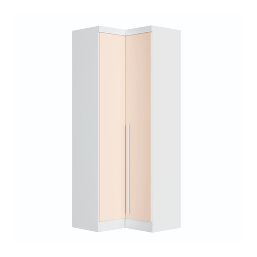 Guarda-Roupa 2 Portas Infinity 3908A Branco Line/Blush Line SE