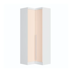 Guarda-Roupa 2 Portas Infinity 3908A Branco Line/Blush Line SE