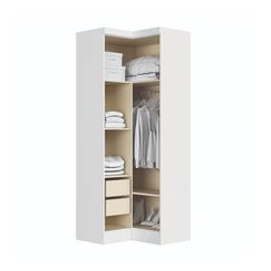 Guarda-Roupa 2 Portas Infinity 3908A Branco Line/Blush Line SE