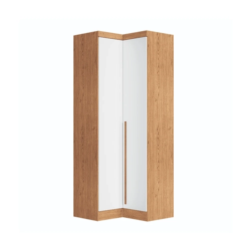 Guarda-Roupa 2 Portas Infinity 3908A Cedro/Branco Line SE