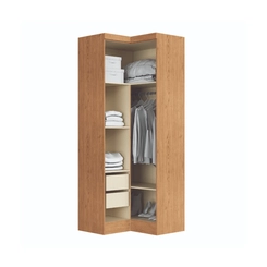 Guarda-Roupa 2 Portas Infinity 3908A Cedro/Duna Line SE