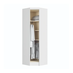 Guarda-Roupa 1 Porta Infinity 3909A Branco Line SE