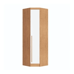 Guarda-Roupa 1 Porta Infinity 3909A Cedro/Branco Line SE