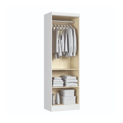 Guarda-Roupa 2 portas Infinity 3920A Branco Line/Duna Line SE