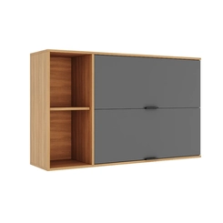 Aéreo 120cm Telasul 915003-01 Cinza/Freijó SE